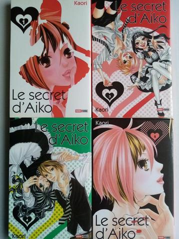 Le secret d'Aiko, tomes 1, 3, 4 et 5 / Manga  beschikbaar voor biedingen