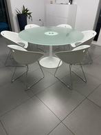 Chaise design et table tulipe, Enlèvement, Comme neuf