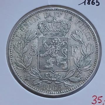 5 francs 1865, Ophalen of Verzenden