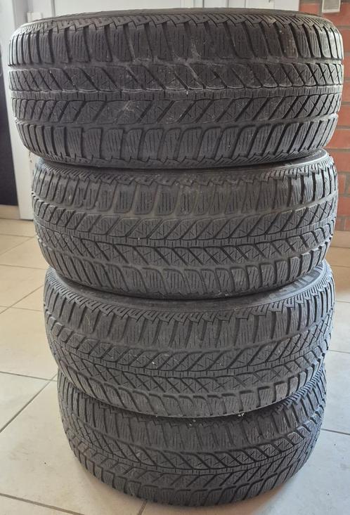 4x 16" autobanden (winter), Auto-onderdelen, Banden en Velgen, Band(en), Winterbanden, 16 inch, 205 mm, Personenwagen, Gebruikt