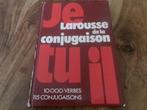 Larousse de la conjugaison, Ophalen of Verzenden, Gelezen, Frans, Larousse