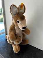Steiff kangoeroe met baby, Ophalen of Verzenden, Zo goed als nieuw