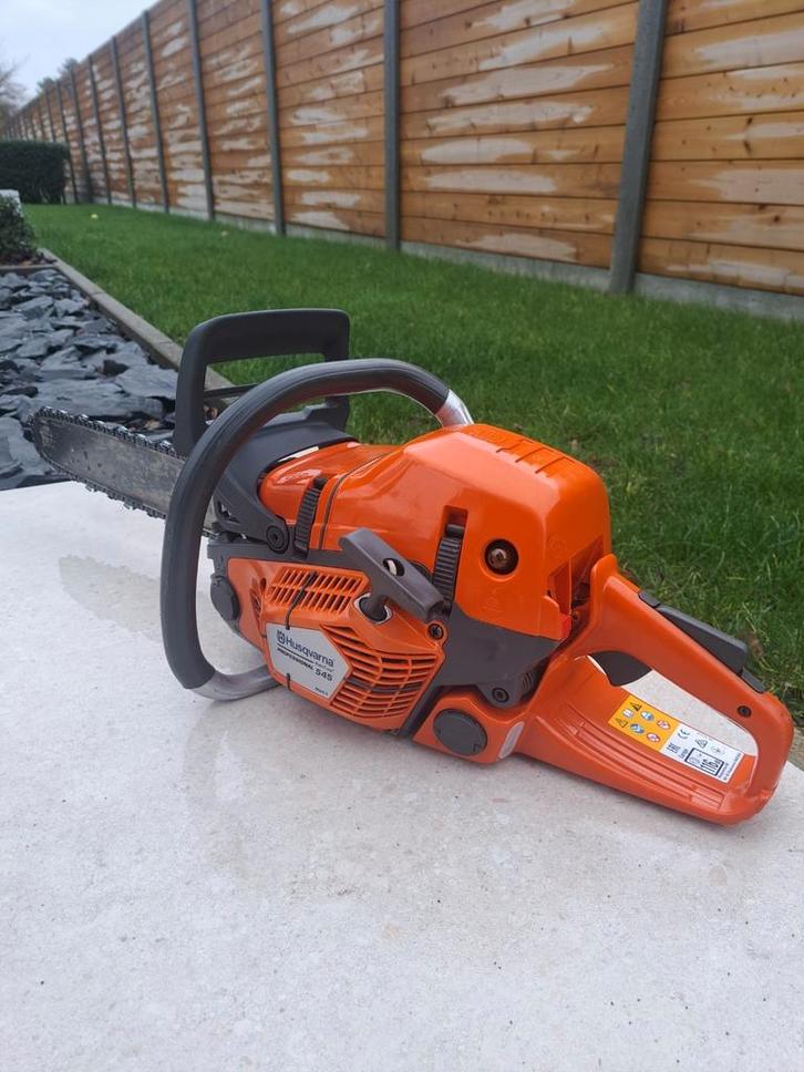Husqvarna 545 mark|| autotune benzine kettingzaag, Tuin en Terras, Handzagen, Zo goed als nieuw, Verzenden
