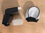 Godox TT350F + Eneloop Pro batterijen, Audio, Tv en Foto, Foto | Flitsers, Ophalen of Verzenden, Nieuw, Overige merken, Kantelbaar
