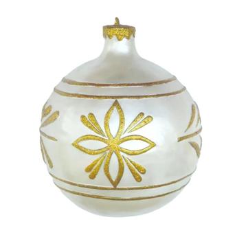 Christmas Decor Ball White – Kerstbal Diameter 40 cm 3.1 kg beschikbaar voor biedingen