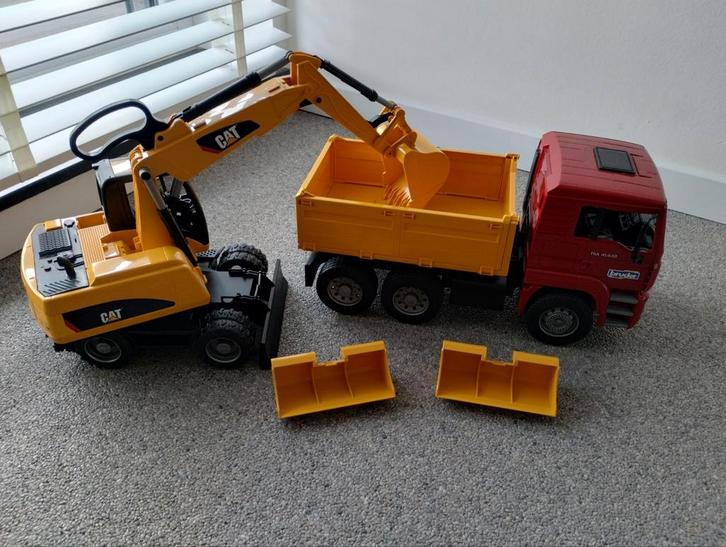 Bruder speelgoed, Kinderen en Baby's, Speelgoed |Speelgoedvoertuigen, Zo goed als nieuw, Ophalen