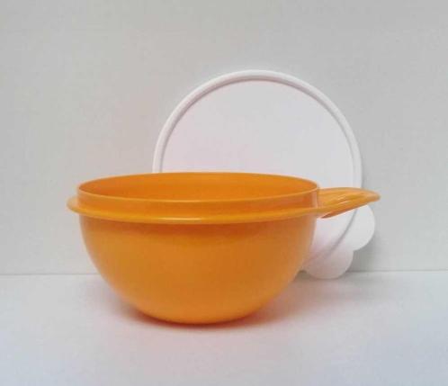 Tupperware Mixing Bowl « Pouce » 1,4 Liter - Geel, Huis en Inrichting, Keuken | Tupperware, Nieuw, Bus of Trommel, Geel, Wit, Ophalen of Verzenden