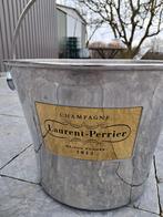seau à champagne Laurent Perrier 5/6 bouteilles, Maison & Meubles, Moins de 50 cm, Enlèvement, Métal, 5 à 15 bouteilles