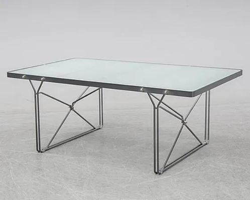 Table Basse série Moment par Niels Gammelgaard pour Ikea, Huis en Inrichting, Tafels | Salontafels, Zo goed als nieuw, Glas, Ophalen