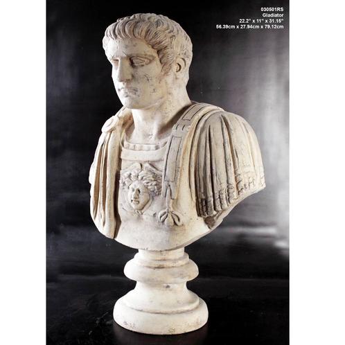 Buste Corps Finition Pierre RS – Statue Gladiateur Hauteur 7, Collections, Statues & Figurines, Neuf, Enlèvement ou Envoi