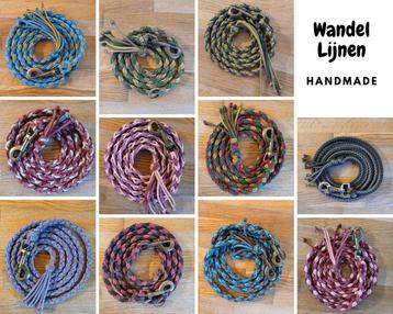 Wandelijnen handmade paracord beschikbaar voor biedingen