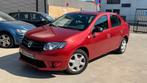 Dacia Logan 1.2Benzine 2015 146.xxxkm/Parkeersensor,Garantie, Auto's, Dacia, Voorwielaandrijving, Stof, Zwart, Logan