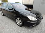 Peugeot 607 2.0D full option (bj 2004), Auto's, Peugeot, Gebruikt, Zwart, Leder, Bedrijf
