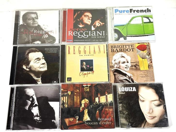 Serge Reggiani /  Pure French / Renaud /  Bardot, CD & DVD, CD | Francophone, Envoi