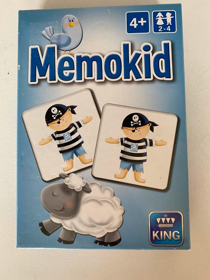 Reisspel: memokid, Hobby en Vrije tijd, Gezelschapsspellen | Kaartspellen, Zo goed als nieuw, Ophalen