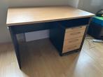 Prijsverlaging, Bureautafel met ladekastje op wielen, Ophalen, Gebruikt, Bureau