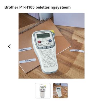 Brother p-touch h105 beschikbaar voor biedingen