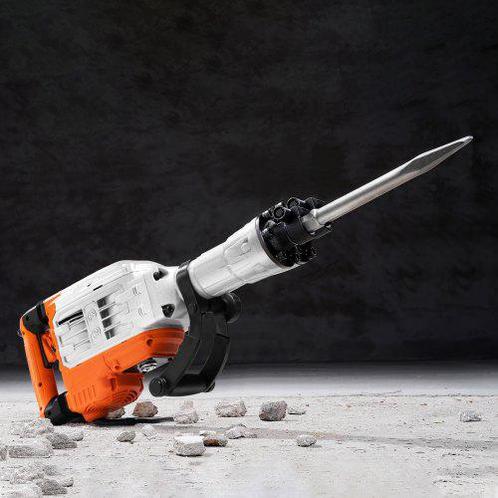 Breekhamer 21,6kg TE HUUR!!, Doe-het-zelf en Bouw, Gereedschap | Boormachines, Zo goed als nieuw, Ophalen