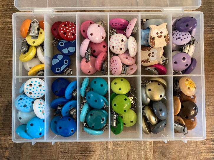 Houten materialen voor het maken van speenkettingen, Hobby en Vrije tijd, Knutselen, Nieuw, Materiaal, Ophalen of Verzenden