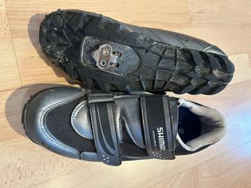 Shimano Fietsschoenen Heren maat 42 met SPD-plaatjes, Fietsen en Brommers, Ophalen, Heren