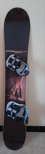 Snowboard Hammer 165 met bindingen, Sport en Fitness, Gebruikt, Ophalen, Bindingen