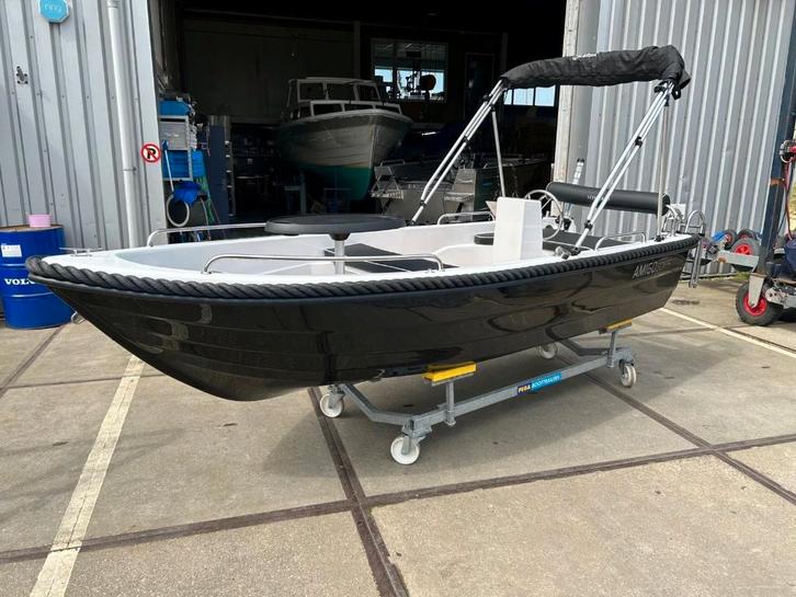 Amigo 400 + ePropulsion Spirit 1.0 | Showroom – Vaarklaar, Watersport en Boten, Sloepen, Nieuw, Tot 10 pk, 3 tot 6 meter, Buitenboordmotor