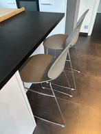 2 kwalitatieve barstoelen - Calligaris, Huis en Inrichting, Ophalen, Gebruikt