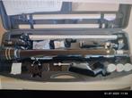 Telescoop Bresser 60/700, Ophalen, Lenzentelescoop (refractor), 80 tot 200 mm, Met statief
