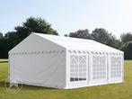 Partytent 5x6 m, PVC 700, wit, Tuin en Terras, Partytenten, Ophalen, Partytent, 2 meter of meer, Zo goed als nieuw