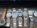 Vintage LCD en quartz horloges Seiko, Casio, Citizen, Staal, Met bandje, Citizen, 1960 of later