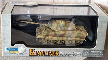 Dragon Armor 60106 Kingtiger Porsche Turret Normandy 1944, Enlèvement ou Envoi, Armée de terre, Miniature ou Figurine