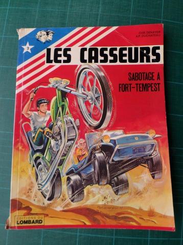 Les casseurs – sabotage à Fort-Tempest (Denayer) – 1977, Enlèvement ou Envoi, Une BD, Duchâteau/Denayer, Utilisé