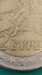 Zeldzame 2 euro Griekenland 2002 geslagen in Finland, Postzegels en Munten, Ophalen of Verzenden, België, Losse munt