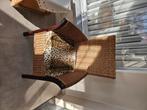 2 rieten stoelen, Huis en Inrichting, Stoelen, Ophalen, Zo goed als nieuw, Riet of Rotan, Twee