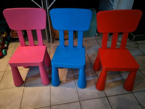 Kindertafel en stoeltje Mammut Ikea, Kinderen en Baby's, Kinderkamer | Tafels en Stoelen, Zo goed als nieuw, Tafel(s), Ophalen
