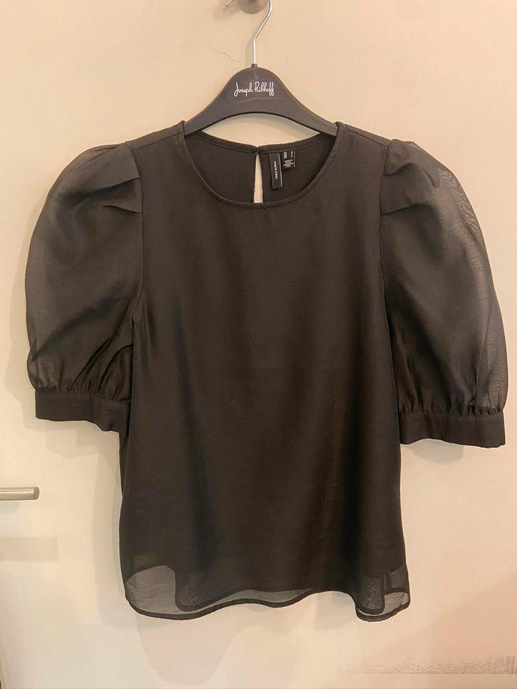 Vero Moda Bloes zwart Maat S - Nieuw, Kleding | Dames, Blouses en Tunieken, Nieuw, Maat 36 (S), Zwart, Ophalen of Verzenden