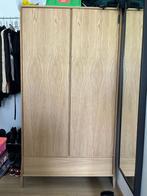 Maisons du Monde GREENOAK kleerkast – 2 deuren + 1 lade, Huis en Inrichting, Ophalen, 50 tot 100 cm, Zo goed als nieuw, Met hangruimte