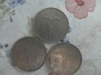 3 x 1 fr nikkelgoed voor 1929 NL-1928 NL-1930 FR0, Postzegels en Munten, Munten | België, Verzenden, Metaal, Losse munt