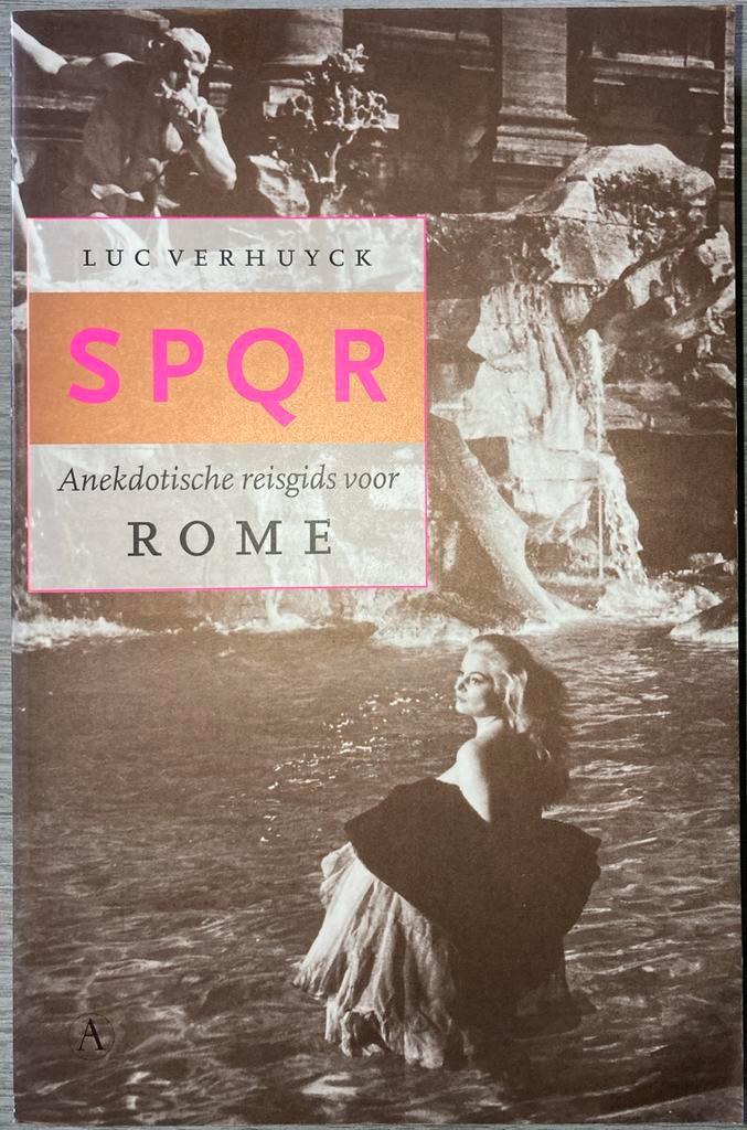 SPQR - Een anekdotische reisgids voor Rome. Luc Verhuyck, Boeken, Reisgidsen, Zo goed als nieuw, Ophalen of Verzenden