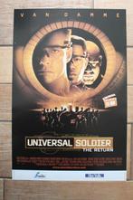 filmaffiche Van Damme Universal Soldier 2 filmposter, Rechthoekig Staand, Ophalen of Verzenden, Zo goed als nieuw, A1 t/m A3