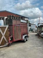 trailer met werk aan, Ophalen