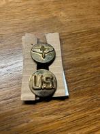 WWII - disque de col U.S + AIR FORCE pour troupe et ss off, Verzamelen, Militaria | Tweede Wereldoorlog, Verzenden, Overige soorten