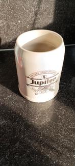 2 oude bierpotten brasserie Jupiler Brouwerij 0.5 L nieuwsta, Verzamelen, Ophalen of Verzenden, Zo goed als nieuw, Jupiler