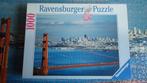 Puzzel 1000 stuks - San Francisco, Comme neuf, 500 à 1500 pièces, Puzzle, Enlèvement ou Envoi