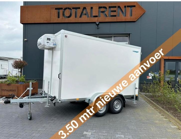Te koop nieuwe 3.50 mtr koelwagen xxl voorraad, Hobby en Vrije tijd, Feestartikelen | Verhuur, Nieuw, Ophalen