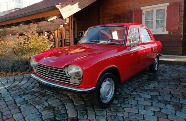 Peugeot 204 Oldtimer Vintage Classique de 1971, Auto's, Oldtimers, Particulier, Peugeot, Benzine, Ophalen
