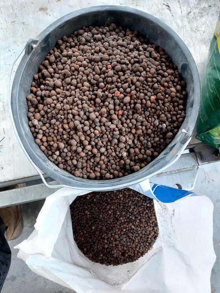 hydrokorrels terracotta bolletjes, Tuin en Terras, Aarde en Mest, Hydrokorrels, Ophalen