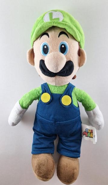 Super Mario - Pluche knuffel Luigi - Nintendo - Simba - 30cm beschikbaar voor biedingen