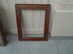 ancien cadre en bois   avec vitre, Huis en Inrichting, Woonaccessoires | Lijsten, Ophalen, Minder dan 50 cm, Gebruikt, Minder dan 50 cm