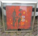 Beau grand cadre photo carré en bois - 93x93/83x83, Enlèvement ou Envoi, Comme neuf